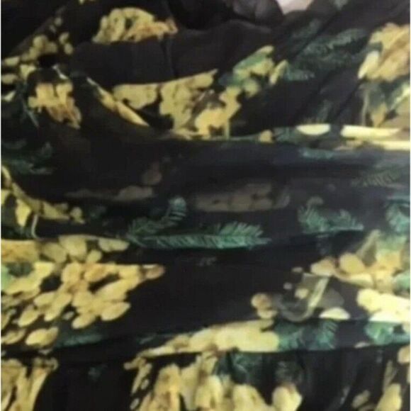 NWOT Dolce&gabbana Floral Print Silk Gown Size 38 - Picture 7 of 9